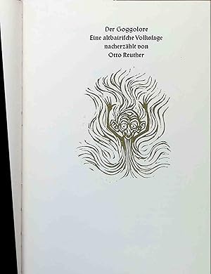 Bild des Verkufers fr Der Goggolore : Eine altbairische Volkssage nacherzhlt. zum Verkauf von books4less (Versandantiquariat Petra Gros GmbH & Co. KG)