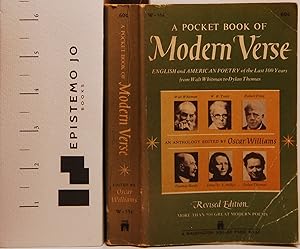 Seller image for The Pocket Book of Modern Verse: English and American Poetry of the Last Hundred Years from Walt Whitman to Dylan Thomas for sale by Epistemo Jo Books