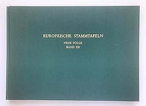 Bild des Verkufers fr Europische Stammtafeln, Stammtafeln zur Geschichte der europischen Staaten, neue Folge, herausgegeben von Detlev Schwennicke, Band XII, Schwaben. zum Verkauf von Antiquariat Im Baldreit