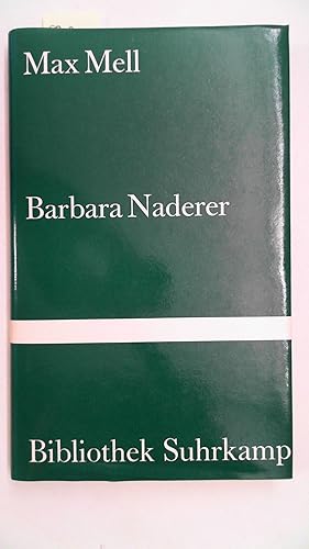 Barbara Naderer (Bibliothek Suhrkamp Band 755),