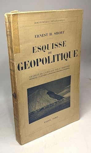 Seller image for Esquisse de gopolitique / bibliothque scientifique for sale by crealivres