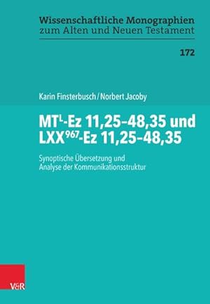 Bild des Verkufers fr MTL-Ez 11,25-48,35 und LXX967-Ez 11,25-48,35 zum Verkauf von Rheinberg-Buch Andreas Meier eK