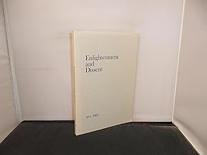 Seller image for Enlightenment and Dissent No 1 1982 (Articles include Toleration and Truth by Martin Fitzpatrick, The London Ministers and Subscription, 1772-1779 by John Stephens and The Beginnings of Priestley's Materialism by Alan Tapper) for sale by Provan Books