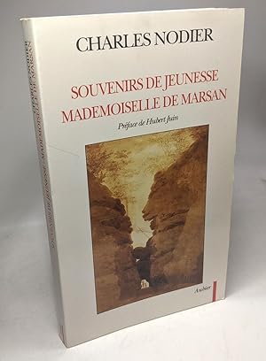Bild des Verkufers fr Souvenirs de jeunesse - Mademoiselle de Marsan zum Verkauf von crealivres