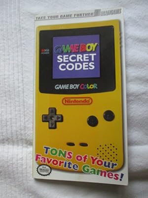 Imagen del vendedor de Game Boy Secret Codes a la venta por Brcke Schleswig-Holstein gGmbH