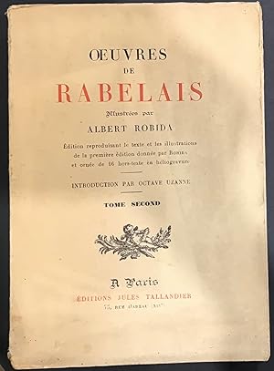 Imagen del vendedor de Oeuvres de Rabelais a la venta por Le Bouquin Garni