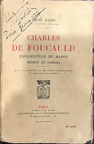 Seller image for Charles De foucauld Explorateur du Maroc Ermite au Sahara for sale by Le Bouquin Garni
