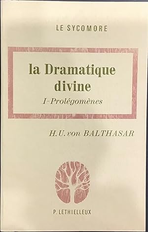 Image du vendeur pour La dramatique divine; Prolgomnes mis en vente par Le Bouquin Garni