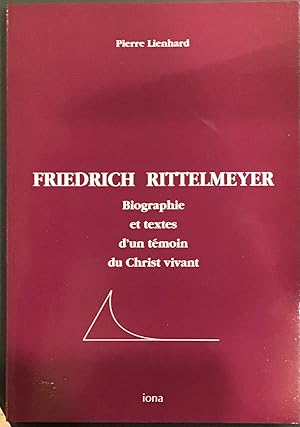 Seller image for Friedrich Rittelmeyer for sale by Le Bouquin Garni