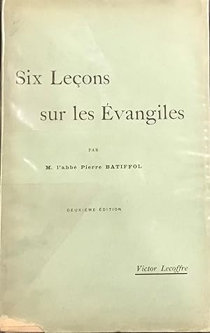 Seller image for Six leons sur les vangiles for sale by Le Bouquin Garni