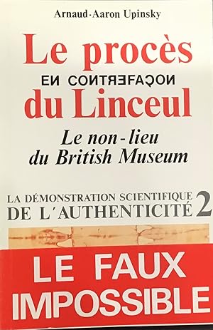 Image du vendeur pour Le procs en contrefaon du Linceul, Le non-lieu du British Museum mis en vente par Le Bouquin Garni