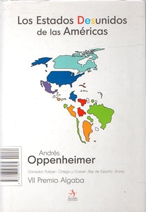 Bild des Verkufers fr Los estados DesUnidos de las Amricas . zum Verkauf von Librera Astarloa