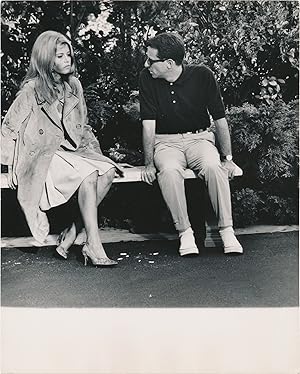 Bild des Verkufers fr The Chase (Original photograph of Arthur Penn and Jane Fonda on the set of the 1966 film) zum Verkauf von Royal Books, Inc., ABAA