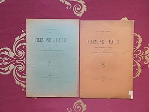Seller image for Cav. Giacomo Maffei Filemone e Bauci libera versione da ovidio 1890 Brescia for sale by Libreria antiquaria Britannico