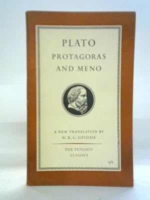 Seller image for Protagoras and Meno for sale by World of Rare Books
