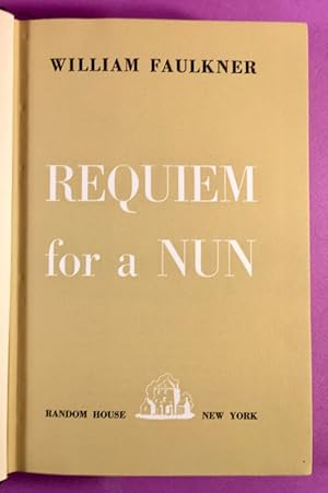 Requiem for a nun [édition originale]