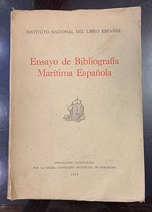 Ensayo de Bibliografía Marítima Española