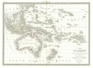 Carte de l'Oceanie, contenant l'Australie, la Polynésie et les Iles Asiatiques [Oceania, containi...