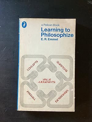 Seller image for Learning to Philosophize (Pelican S.) for sale by Lazycat Books