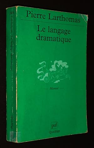 Seller image for Le langage dramatique for sale by Abraxas-libris