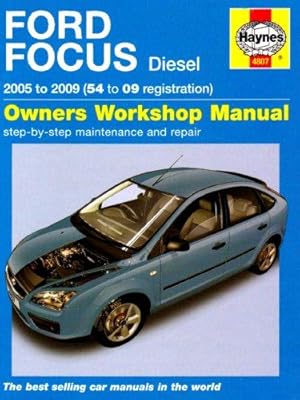 Seller image for Ford Focus Diesel Service and Repair Manual: 2005 to 2009 (Haynes Service and Repair Manuals) for sale by WeBuyBooks