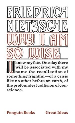 Image du vendeur pour Penguin Great Ideas : Why I Am So Wise mis en vente par WeBuyBooks 2