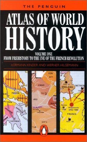 Bild des Verkufers fr The Penguin Atlas of World History: From the Beginning to the Eve of the French Revolution v.1(Reference Books) zum Verkauf von WeBuyBooks 2