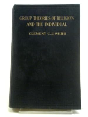 Image du vendeur pour Group Theories Of Religion And The Individual mis en vente par World of Rare Books