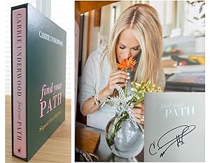 Carrie Underwood "Find Your Path" Signed First Edition, Limited Slipcased w/COA of only 25 [Sealed]