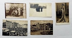 4 postcards & 1 photograph;