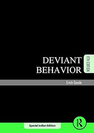 Bild des Verkufers fr Deviant Behavior 11Th Edition zum Verkauf von -OnTimeBooks-