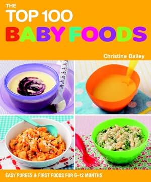 Bild des Verkufers fr The Top 100 Baby Food Recipes: Easy Purees & First Foods for 6-12 Months zum Verkauf von WeBuyBooks