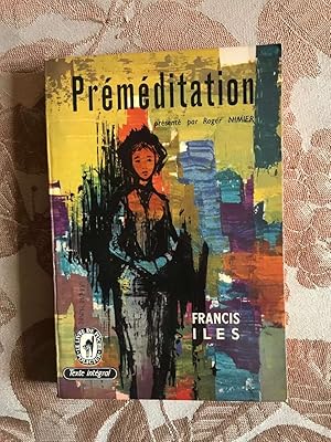 Seller image for Premeditation for sale by Dmons et Merveilles