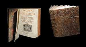 Bild des Verkufers fr Argumens [Arguments] et rflexions sur les Livres et les Chapitres de la Sainte Bible Avec un Discours prliminaire sur la lecture de l'Ecriture sainte. zum Verkauf von Babel Librairie