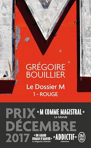 Seller image for Le Dossier M: Rouge (le monde) (1) for sale by Dmons et Merveilles