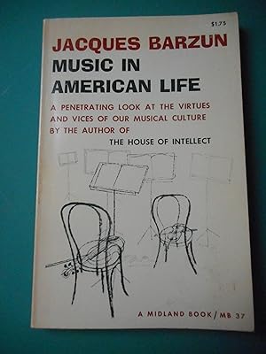 Image du vendeur pour Music in American Life mis en vente par Frederic Delbos