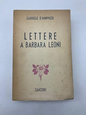 Lettere a Barbara Leoni