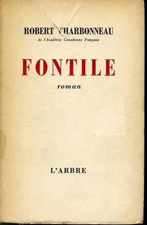 Seller image for Fontile for sale by Librairie Le Nord