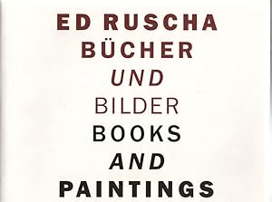 Bild des Verkufers fr Ed Ruscha. Bcher und Bilder / Books and Paintings. zum Verkauf von Antiquariat Querido - Frank Hermann
