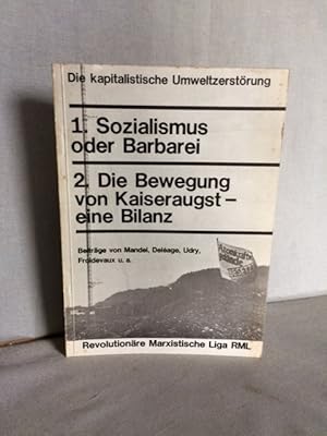 Die kapitalistische Umweltzerstörung. Buch