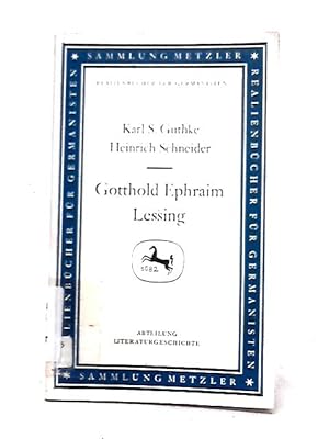 Immagine del venditore per Gotthold Ephraim Lessing venduto da World of Rare Books