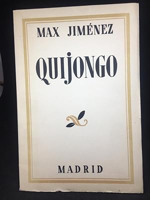 Seller image for Quijongo for sale by Libreria Anticuaria Camino de Santiago