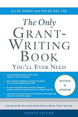 Seller image for The Only Grant-Writing Book You'll Ever Need for sale by -OnTimeBooks-