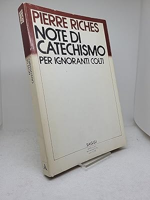 Seller image for Note di catechismo per ignoranti colti for sale by Studio Bibliografico Stendhal