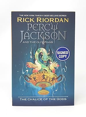 Percy Jackson and the Olympians: The Chalice of the Gods SIGNED FIRST ...