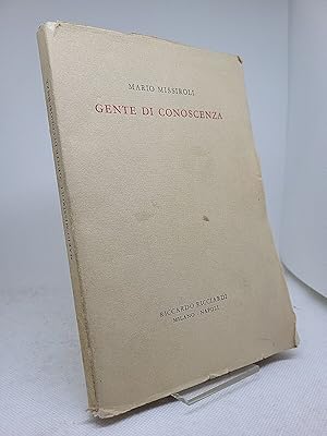 Seller image for Gente di conoscenza for sale by Studio Bibliografico Stendhal
