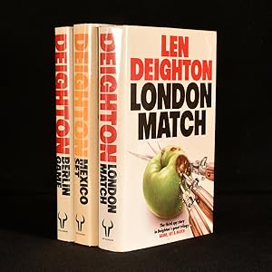 Seller image for Len Deighton's Berlin Game, Mexico Set, & London Match Trilogy for sale by Rooke Books PBFA