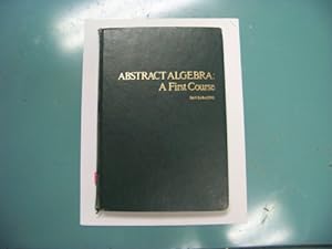 Bild des Verkufers fr Abstract Algebra: A First Course zum Verkauf von Books for Life