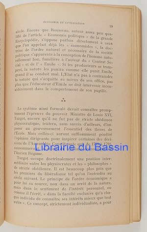 Seller image for Economie et Civilisation Contribution  l'histoire de la civilisation franaise for sale by Librairie du Bassin