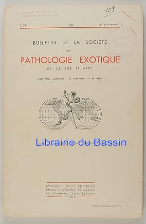 Bulletin de la Société de Pathologie exotique et de ses filiales n°4